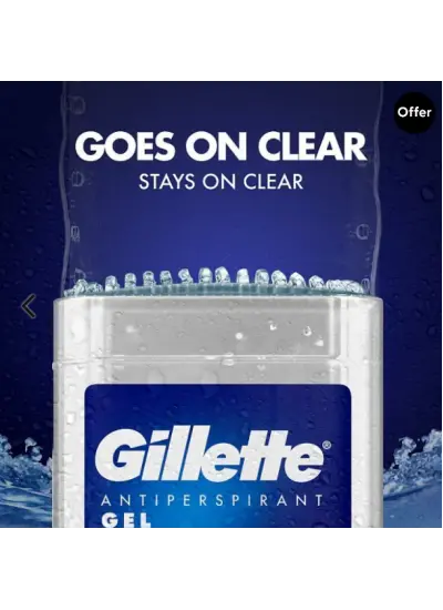 Gillette Antiperspirant Gel Cool Wave 70 ml