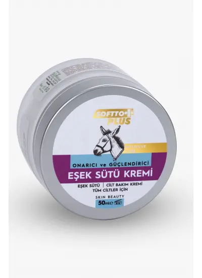 Softto Plus ONARICI & CİLT GÜÇLENDİRİCİ EŞEK SÜTÜ KREM 50 ML