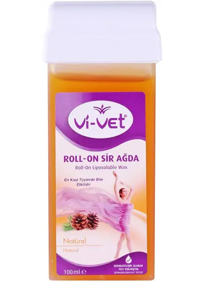 Vivet Roll-On Sir Ağda Naturel 100 mL