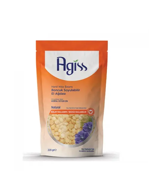 Agiss Boncuk Ağda Normal Ciltler İçin (Natural) 220 gr