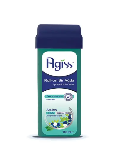 Agiss Roll-On Sir Ağda Tüm Ciltler İçin (Azulen) 100 ml