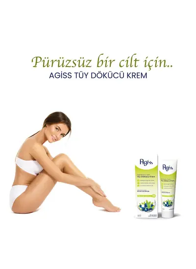 Agiss Tüy Dökücü Krem Hassas Ciltler İçin 100 ml