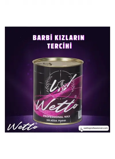 Wetto  Wetto Pudralı Konserve Ağda 800 Gr