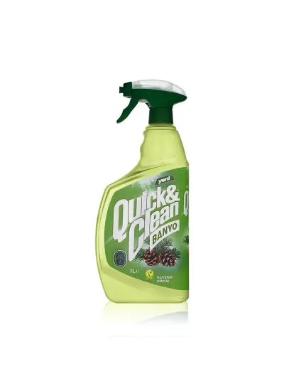 Eyüp Sabri Tuncer Quick & Clean Çam Yağı & Sirkeli Çok Amaçlı Banyo Yüzey Temizleyici - 1lt