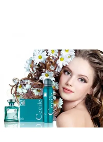 Cecile iris 100 Ml&150 Ml Parfüm Set