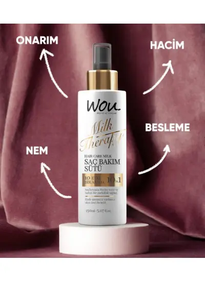 WOU World of Unique Wou Saç Bakım Sütü 150ml