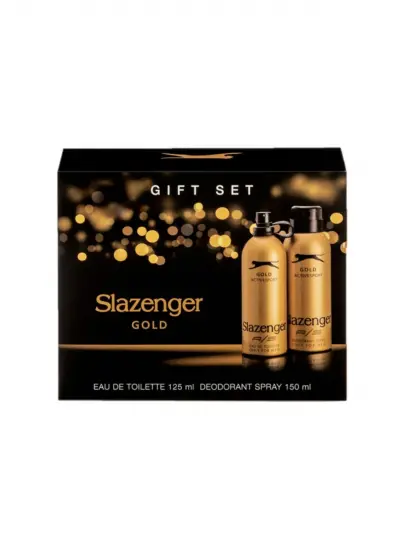 Slazenger Active Sport Gold 125 Ml + 150 Ml Deodorant Erkek Parfümü