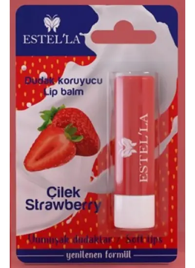 Dudak Koruyucu Lip Balm Çilek