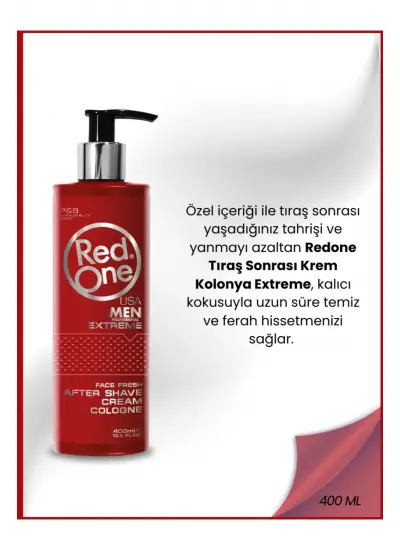 Red One Krem Kolonya 6 Lı Eko Paket