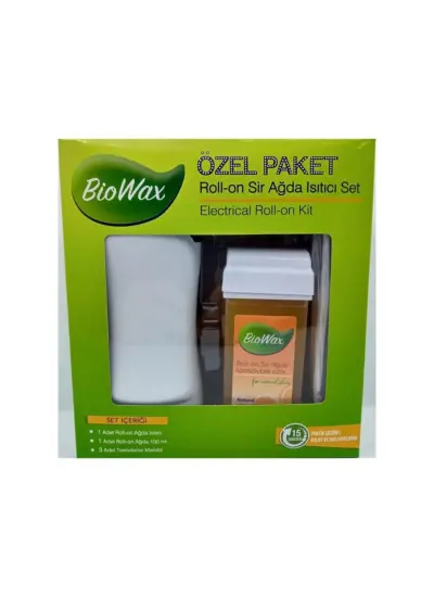 Biowax Rollon Ağda Isıtıcılı Set