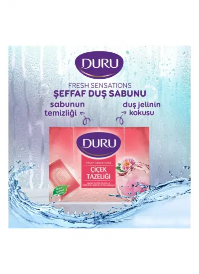 Duru Fresh Sensations Çiçek Tazeliği Duş Sabunu 600 gr