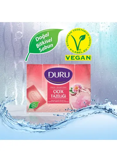 Duru Fresh Sensations Çiçek Tazeliği Duş Sabunu 600 gr