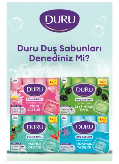 Duru Fresh Sensations Yağmur Ormanı Duş Sabunu 600 gr