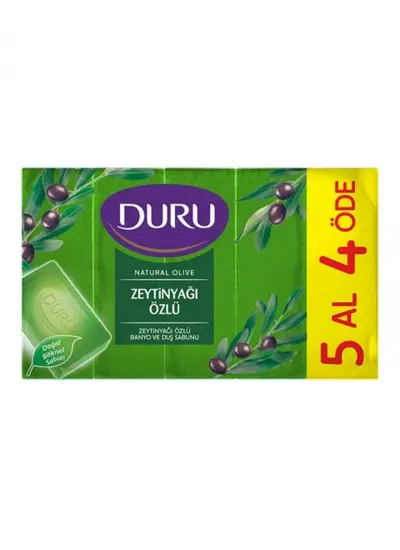 Duru Fresh Zeytinyağı Özlü Duş Sabunu 5 Al 4 Öde 750 gr