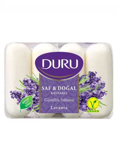 Duru Saf & Doğal Kaynaklı Lavanta Güzellik Sabunu 280 gr