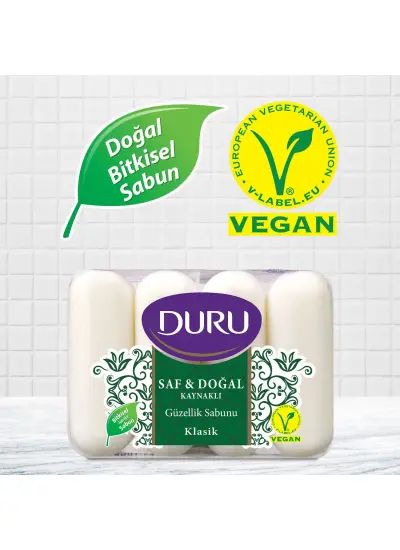 Duru Saf & Doğal Kaynaklı Klasik Güzellik Sabunu 280 gr