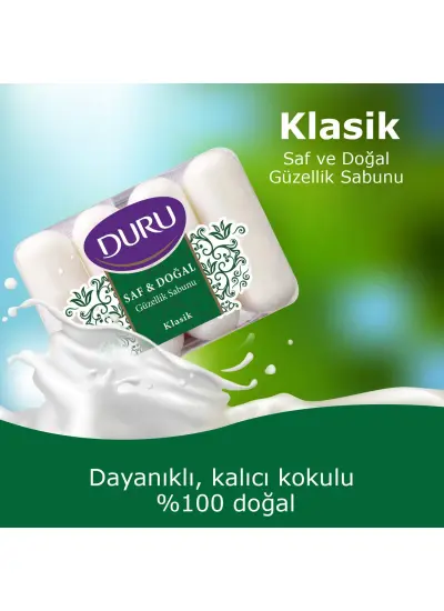 Duru Saf & Doğal Kaynaklı Klasik Güzellik Sabunu 280 gr