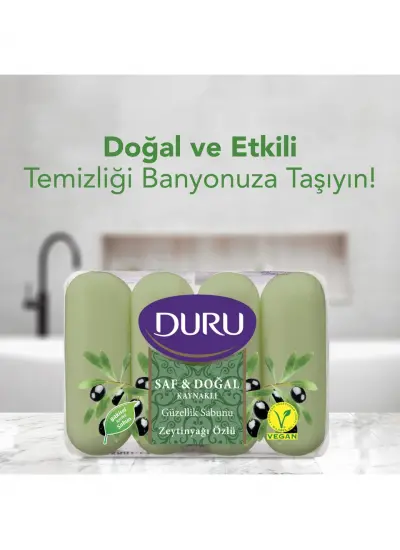 Duru Saf & Doğal Zeytinyağlı Güzellik Sabunu 280 gr