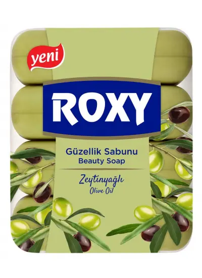 ROXY Güzellik Sabunu Zeytinyağlı 4 X 70 gr