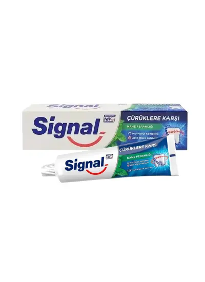 Signal Nane Ferahlığı Çürüklere Karşı 50 ml Diş Macunu X4