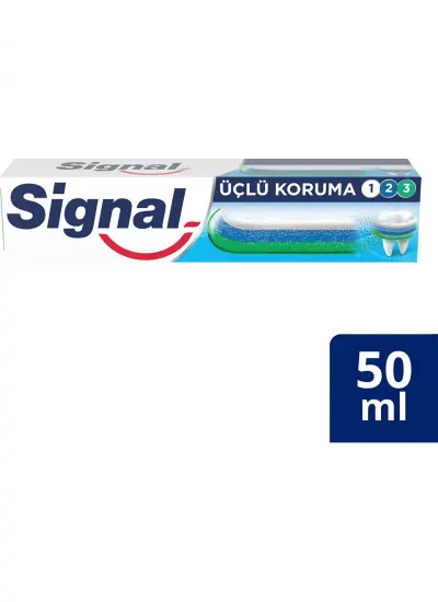 Signal Nane Ferahlığı Çürüklere Karşı 50 ml Diş Macunu X4