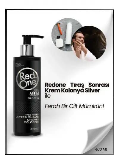 Redone Krem Kolonya Silver 400 ml