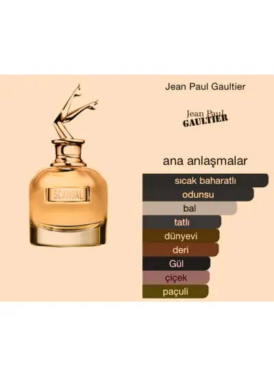 Jean Paul Gaultier Scandal Gold Edp 80Ml Kadın Parfüm