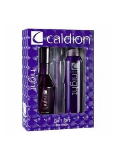 Caldion Orıjınal Night Men Erkek Edt 100 Ml Erkek Parfüm + 150 Ml Deodorant Ikili Set