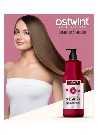 Ostwint Ostwınt Seramik Şampuan 1000 ml Keratin Etkili