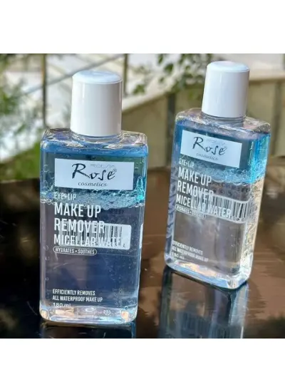 Rose Make Up Remover Micellar Water 180Ml Makyaj Temizleyici