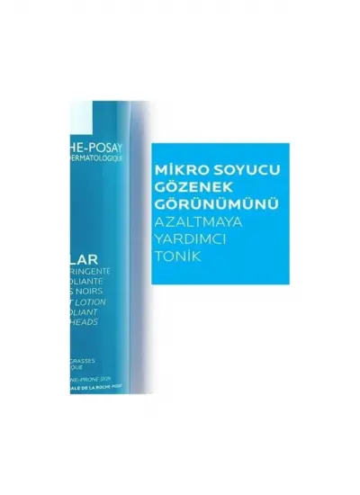 La Roche Posay Effaclar Mikro Soyucu Tonik Yağlı/Akneye Eğilim Gösteren Ciltler Ciltler Gözenek Sıkılaştırıcı 200ml