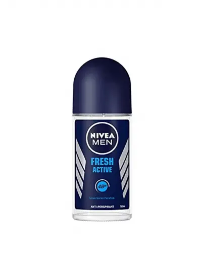 NIVEA Men Erkek Roll On Deodorant Fresh Active 48 Saat Anti-perspirant Koruma 50ml