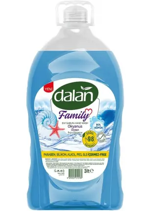 Dalan Family Sıvı Sabun Okyanus 3 Lt