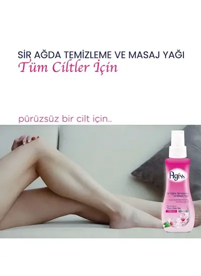 Agiss Sir Ağda Temizleme Ve Masaj Yağı 150 ml