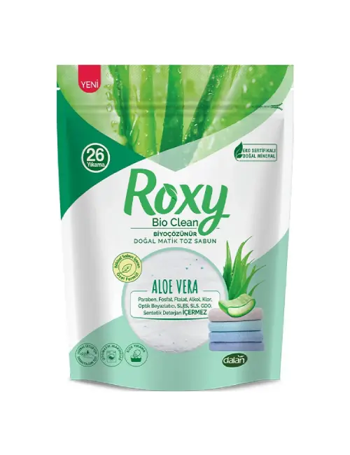 Dalan Roxy Bio Clean Matik Toz Sabun Aloe Vera 800 Gr