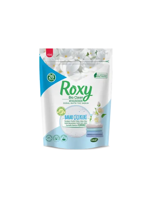 Dalan Roxy Bio Clean Matik Toz Sabun Bahar Çiçekleri 1600 Gr
