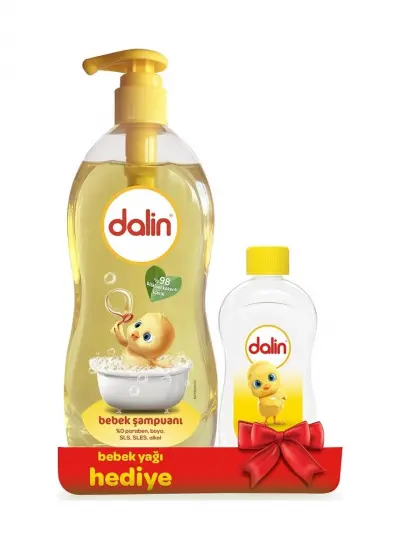 Dalin Klasik Bebek Şampuanı 700 ml + 100 ml Bebek Yağı Hediyeli