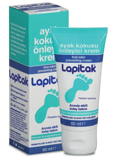 Lapitak Ayak Kokusu Önleyici Krem 60 Ml