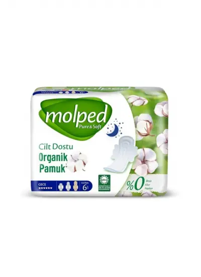 Molped Pure&soft Gece Tekli 6 Li