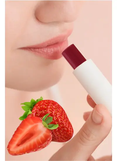 Çocuk Dudak Koruyucu Lip Balm Çilekli 5 gr