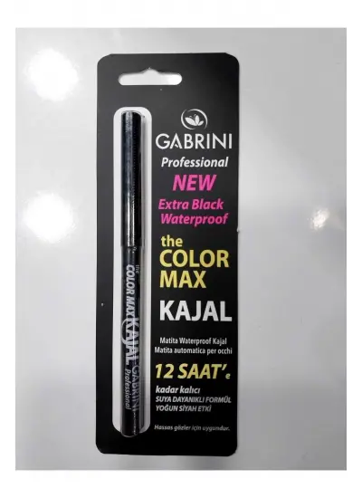 Gabrini Professional New Extra Black The Color Max Kajal