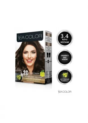 Saç Boyası 3.4 Koyu Kestane