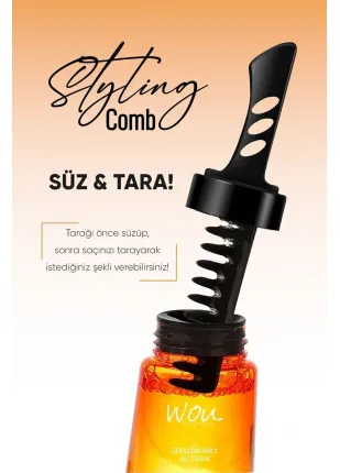 WOU World of Unique Saç Şekillendirici Jel Tarak 260 Ml