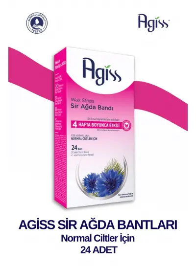 AGISS Sir Ağda Bandı 24 'lü Body Normal Ciltler