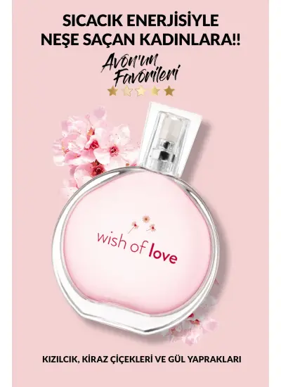 Avon Wish Of Love Kadın Parfüm EDT 50 ML