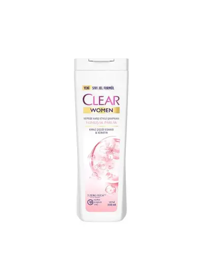 Clear Şampuan Women 325 Ml Yumuşak&parlak