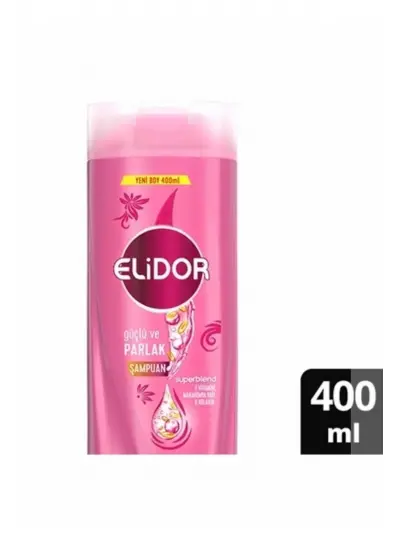 Elidor Superblend 2'si 1 Arada Şampuan & Krem Güçlü Ve Parlak 400 Ml