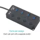 USB Hub 4 Port USB 3.0 Hub USB Adaptörü USB Dağıtıcı Çoğaltıcı K997