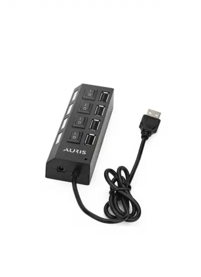 4 Port Usb 2.0 Hub Çoğaltıcı Çoklayıcı Swıtch Hızlı Çoklama Laptop Bilgisayar Uyumlu HB01