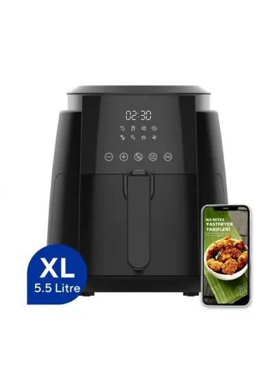 Kumtel HAF-02 1500Watt 5,5L Dijital Fritöz